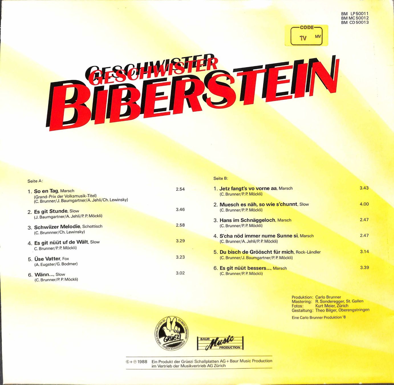 Dischi in vinile: LP: Geschwister Biberstein – Usato da Trimmis venduto da Dres2 1