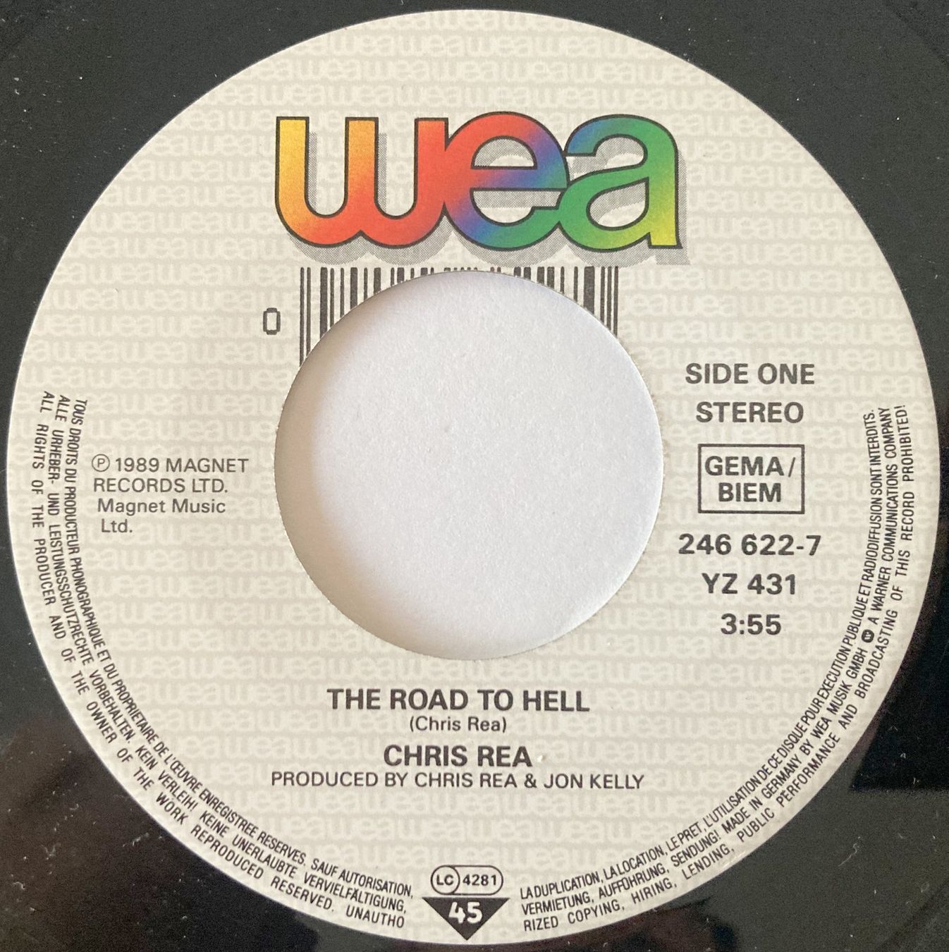 Dischi in vinile: CHRIS REA - THE ROAD TO HELL – Usato da Bottens venduto da hotter-than-hell 2