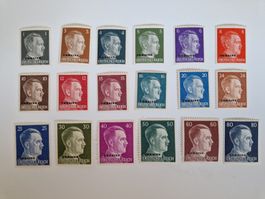Deutsches Reich Adolf Hitler Briefmarken Set postfrisch