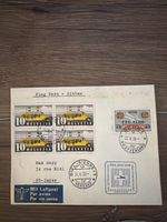Briefumschlag Pro Aero Bern-Sitten 1938 mit Briefmarken