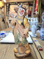 Vintage Clown Holz Handgeschnitzt (DU)