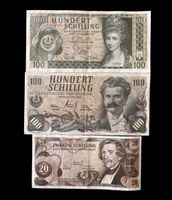 Österreich 3 Banknoten