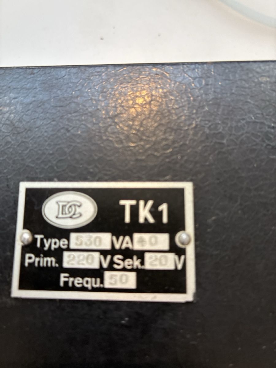Componenti elettronici: Vintage TK1 Transformator, geprüft und funktioniert! – Usato da Murgenthal venduto da casatualiq 1