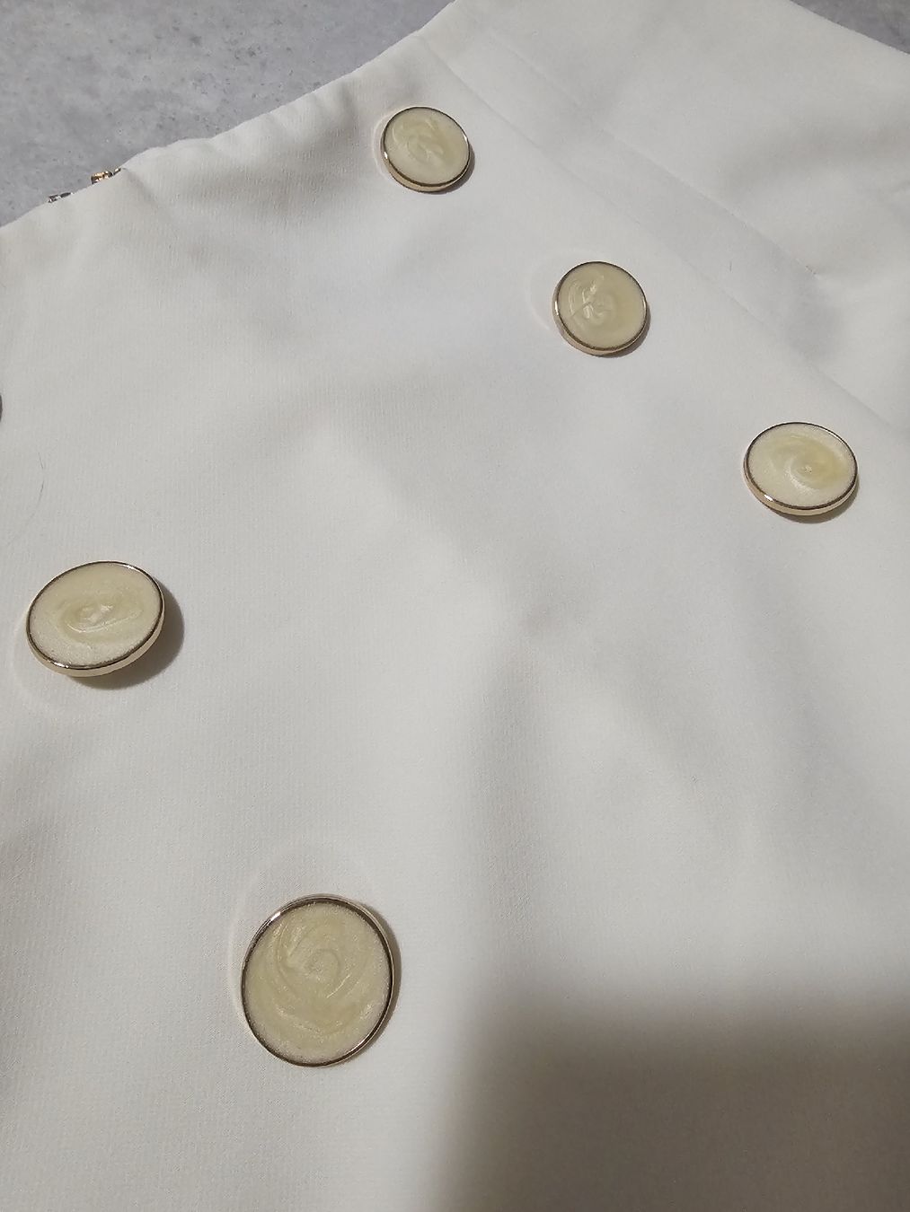 Gonne: Short-jupe blanc taille 36/S – Nuovo (secondo la descrizione) da Sornetan venduto da T.a333 1