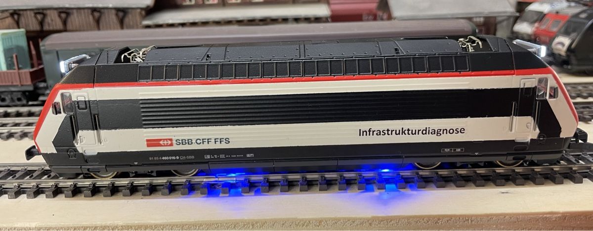 Roco Modellini di ferrovie: Roco Re 460 mit Sonderfunktionen – Nuovo (secondo la descrizione) da Gossau SG venduto da Krokodil344 3