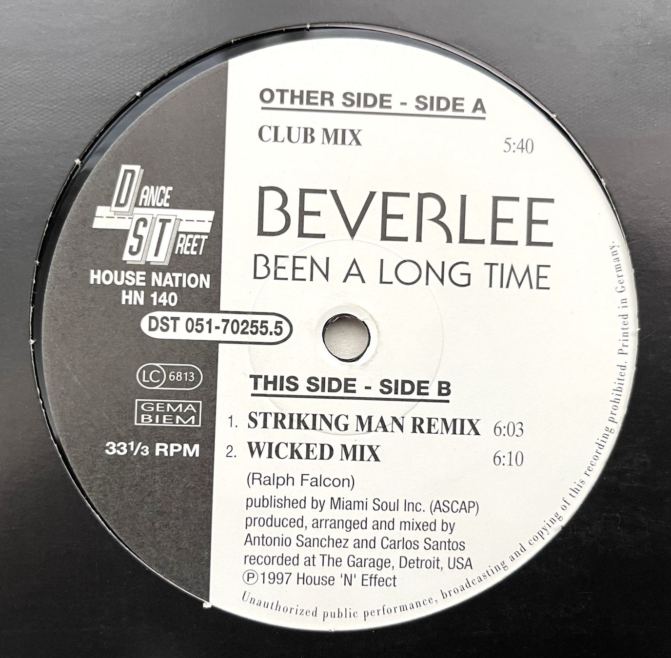 Schallplatten: Beverlee – Been A Long Time – Vinyl – Gebraucht aus Oftringen von Vucki