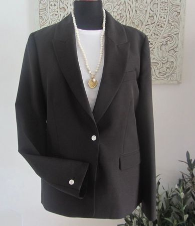 Edler schwarzer Blazer von Moschino Jeans - Neu + ungetragen
