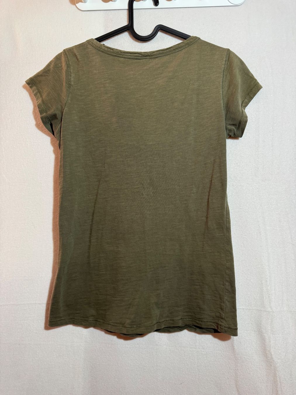 Tops: Grünes Basic mit Druckknöpfen ca. Gr. M – Gebraucht aus Grosswangen von second_hand_dress 6