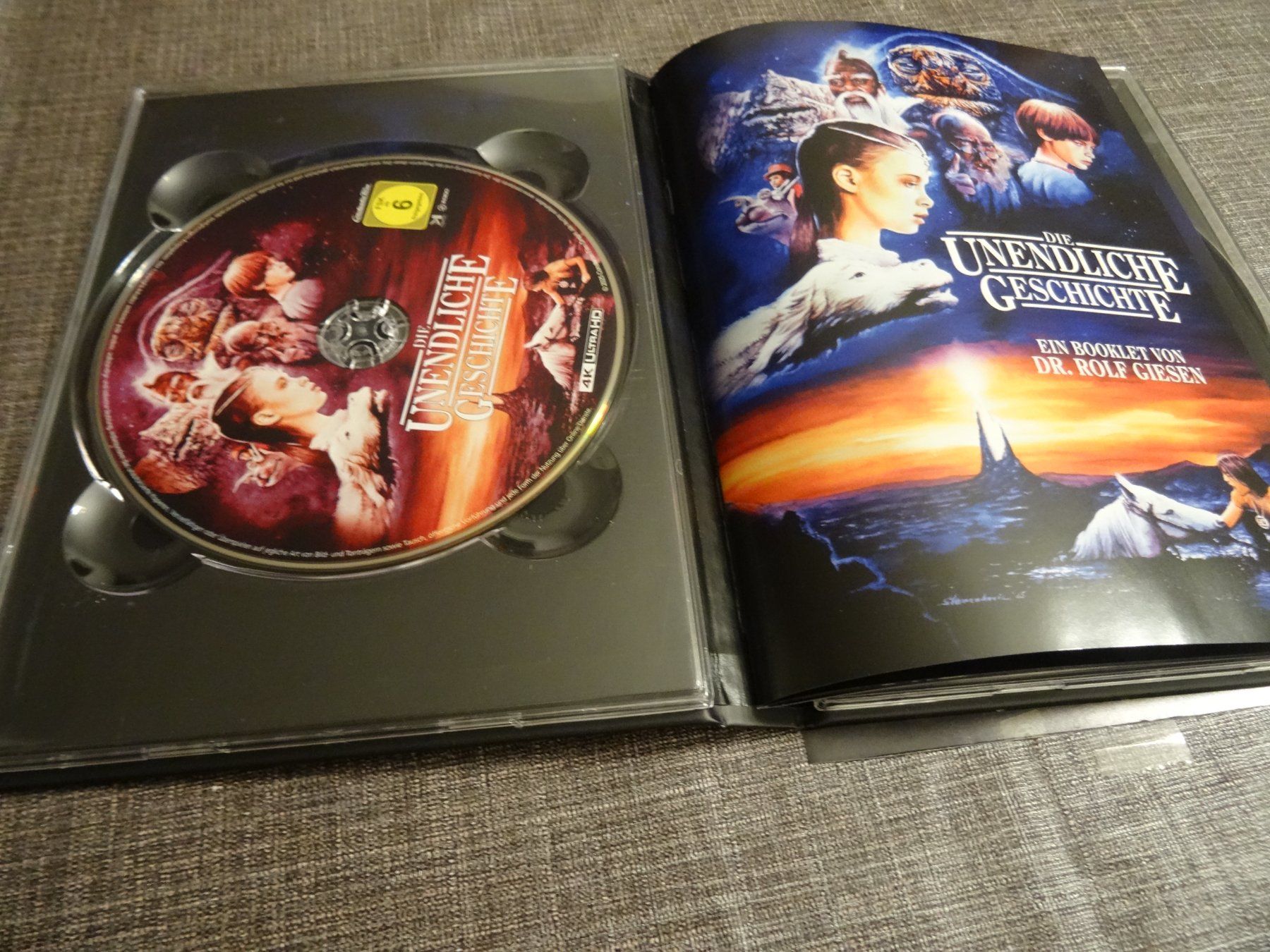 Tutti i DVDs: Die Unendliche Geschichte Blu-ray 4K MEDIABOOK – Usato da Olten venduto da Disc-Verkauf 1