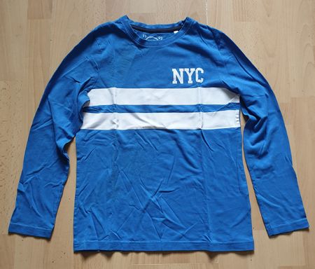 Cooles Langarmshirt Gr. 146/152 für Jungs
