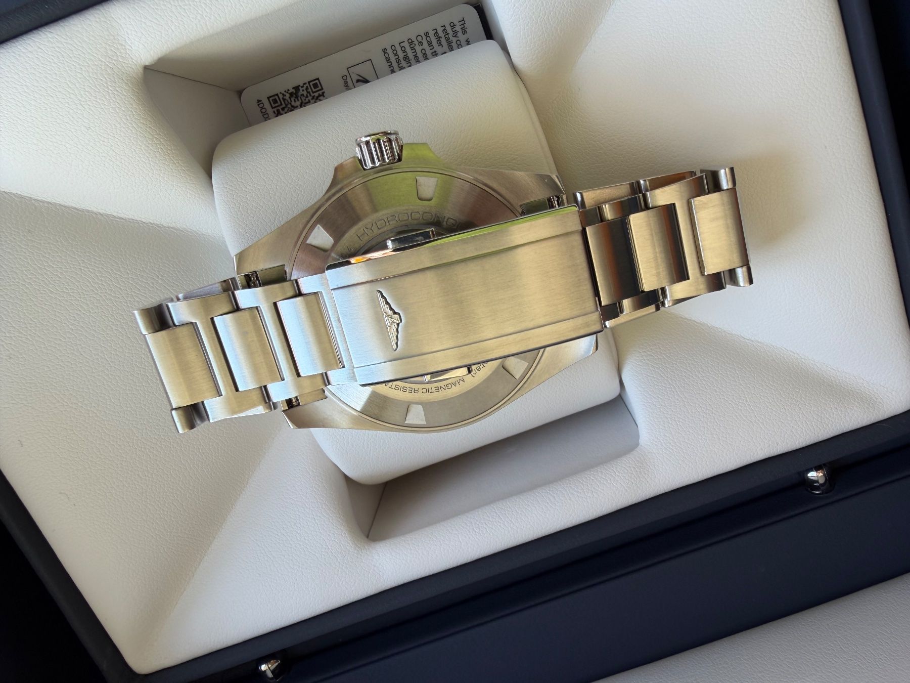 Longines Orologi: Longines HydroConquest GMT - neue Version und neuwertig! – Nuovo (secondo la descrizione) da Seedorf BE venduto da Q-OTTO8 5