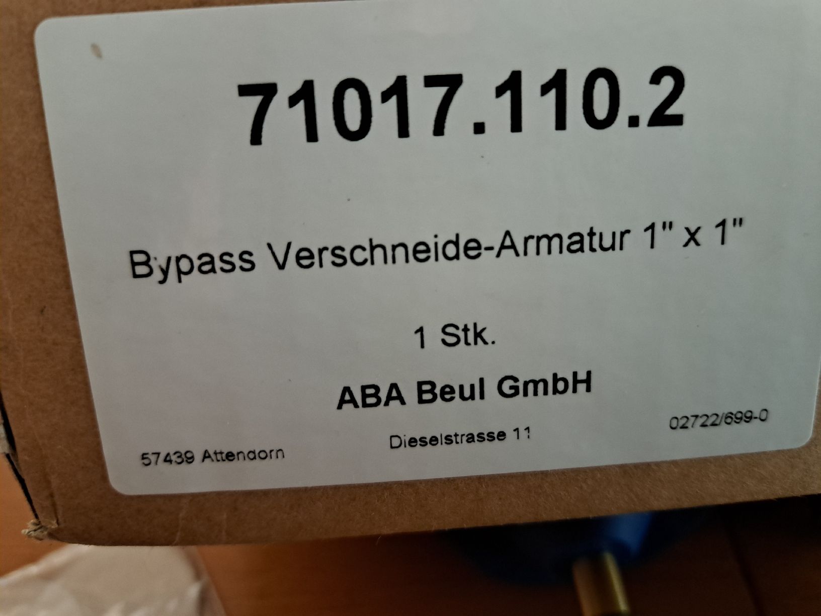 Rubinetteria: Universal -Anschlussarmatur – Nuovo (secondo la descrizione) da Sattel venduto da SBS3 1