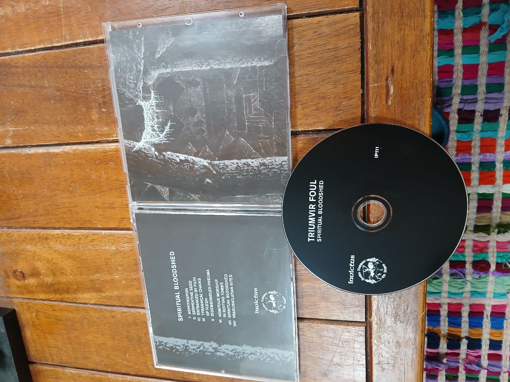 CD: triumvir foul- spiritual... – Usato da St-Cergue venduto da VeganWarrior