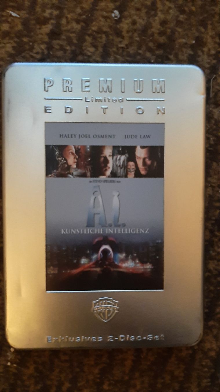 Tutti i DVDs: A.I. Künstliche Intelligenz DVD Limited Edition 2-Disc – Usato da Steffisburg venduto da Globas