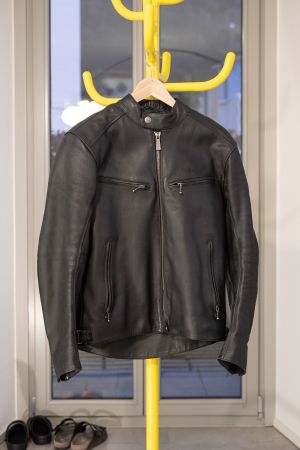 Triumph Copley Leather Jacket – Giacca moto in pelle D3O - S