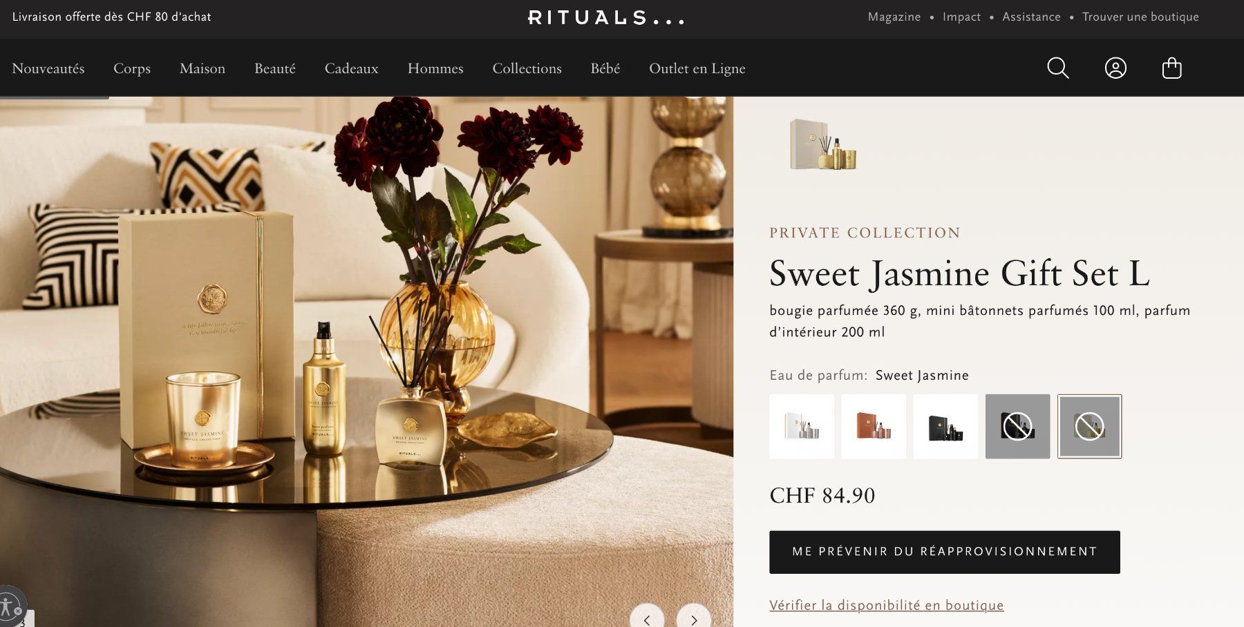 Rituals Bougies: Coffret cadeau neuf au jasmin – Neuf avec emballage d'origine à Boudry par jaq_gjl2 1