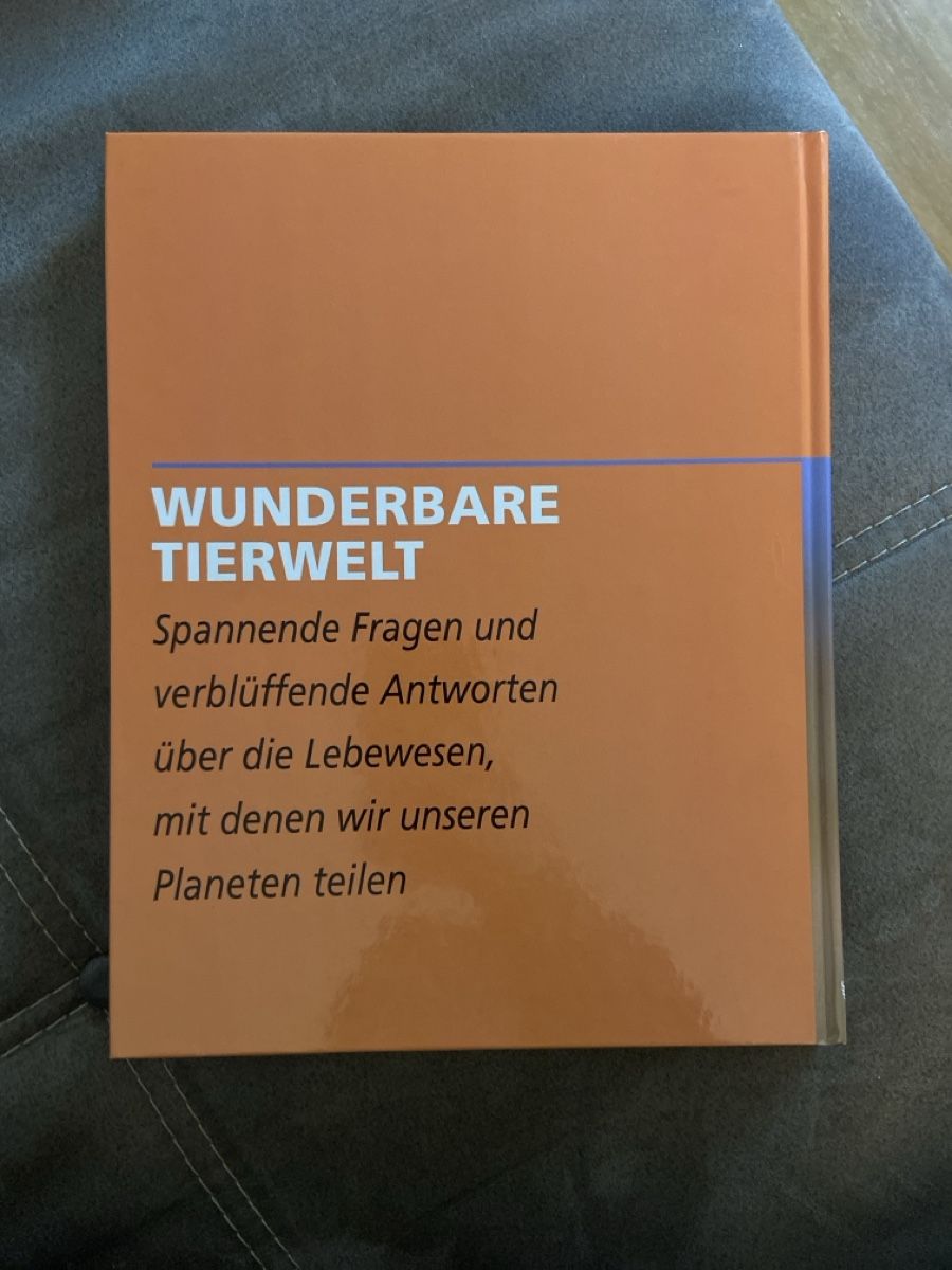 Libri: Reader's Digest "Wunderbare Tierwelt" - Quizfragen-Buch – Usato da Sisseln AG venduto da XBL-Rotstein 1