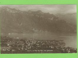 Vevey,  la Tour de Peilz, vue générale