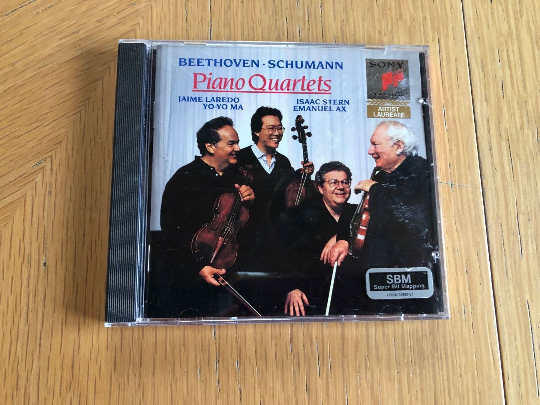 CDs: Beethoven Schumann Piano Quartets CD Emanuel Ax Stern Ma – Gebraucht aus Schübelbach von Dolly990_2