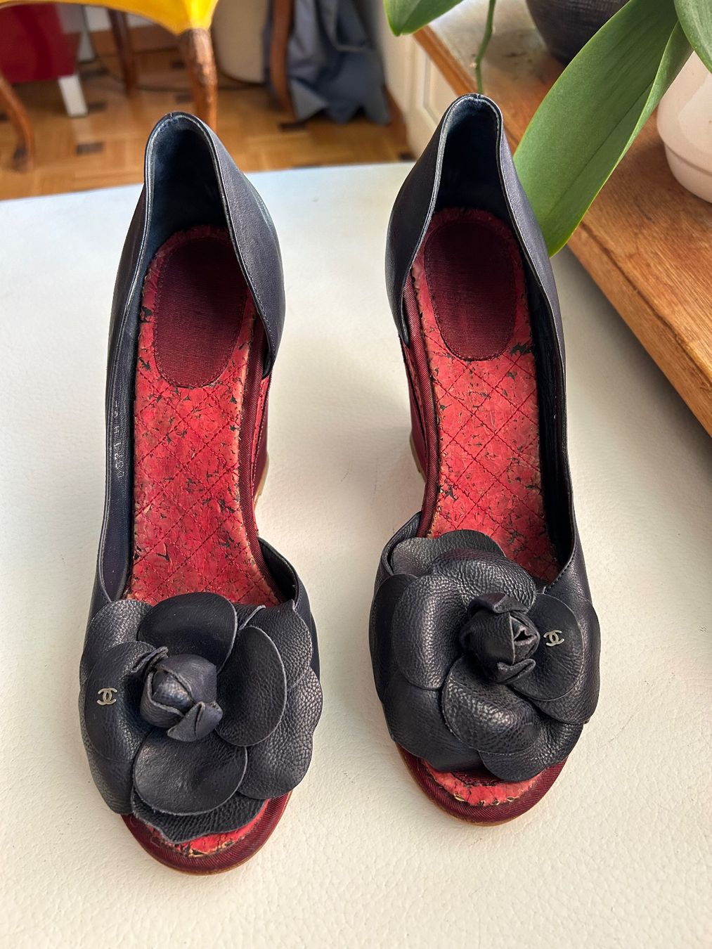 Chanel Damenschuhe: Chanel cork open toe heels (38C) – Gebraucht aus Rüschlikon von Tey_sl 3