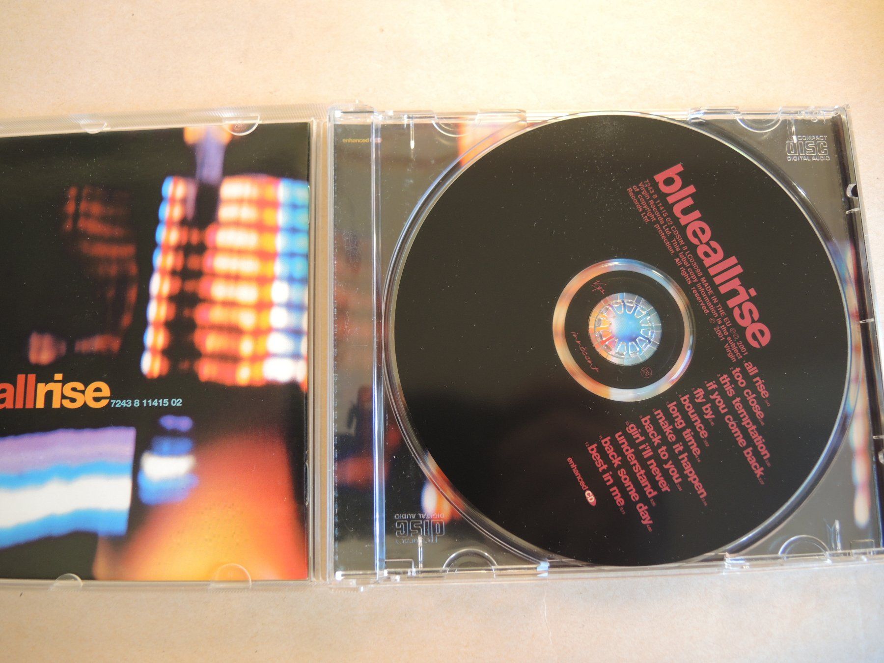 CD: Blue all rise CD If you come back – Usato da Rorschach venduto da maeck8 1