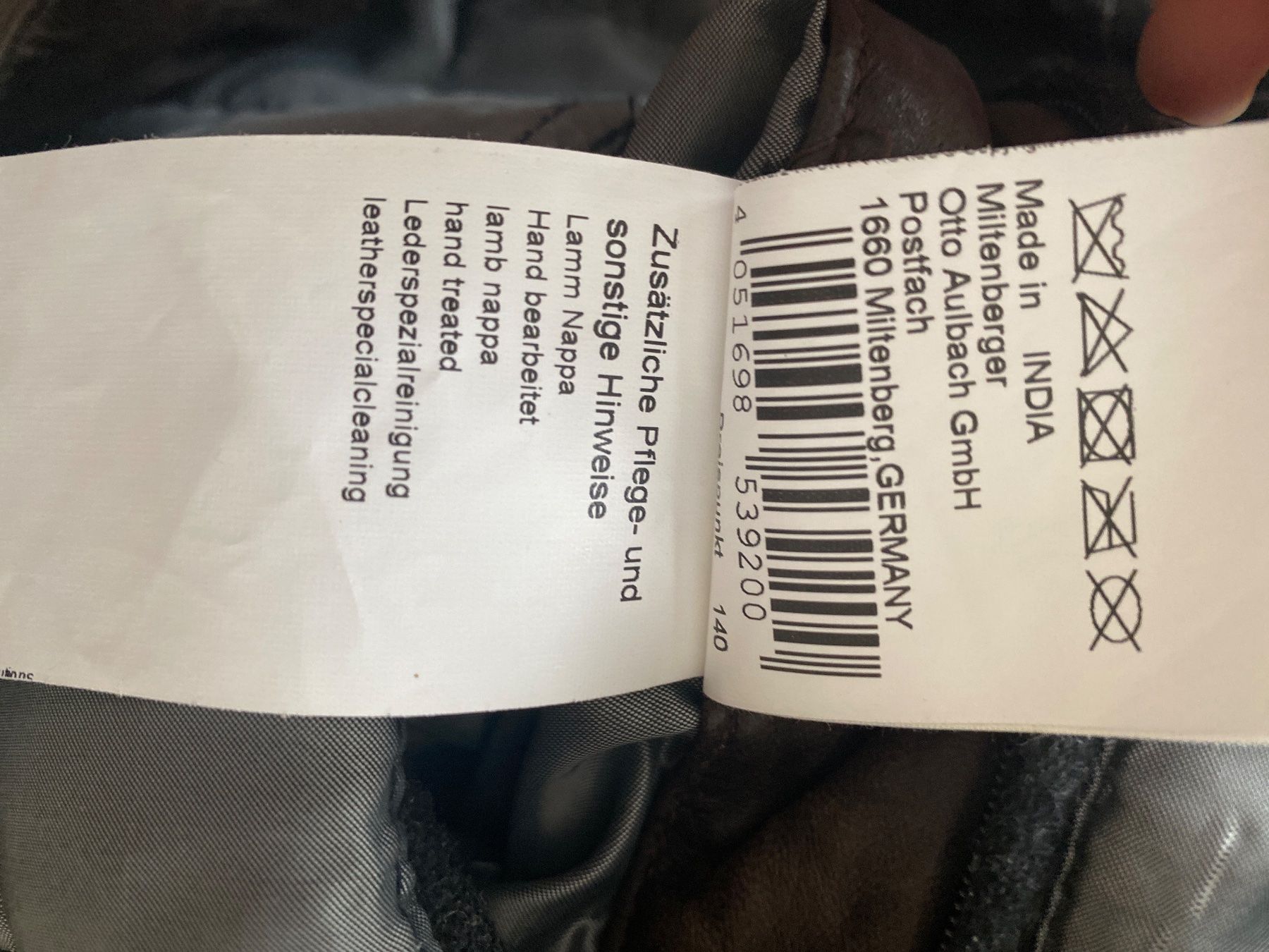 Giacche: Lederjacke aus Nappaleder – Nuovo (secondo la descrizione) da Zürich venduto da maggi96 9