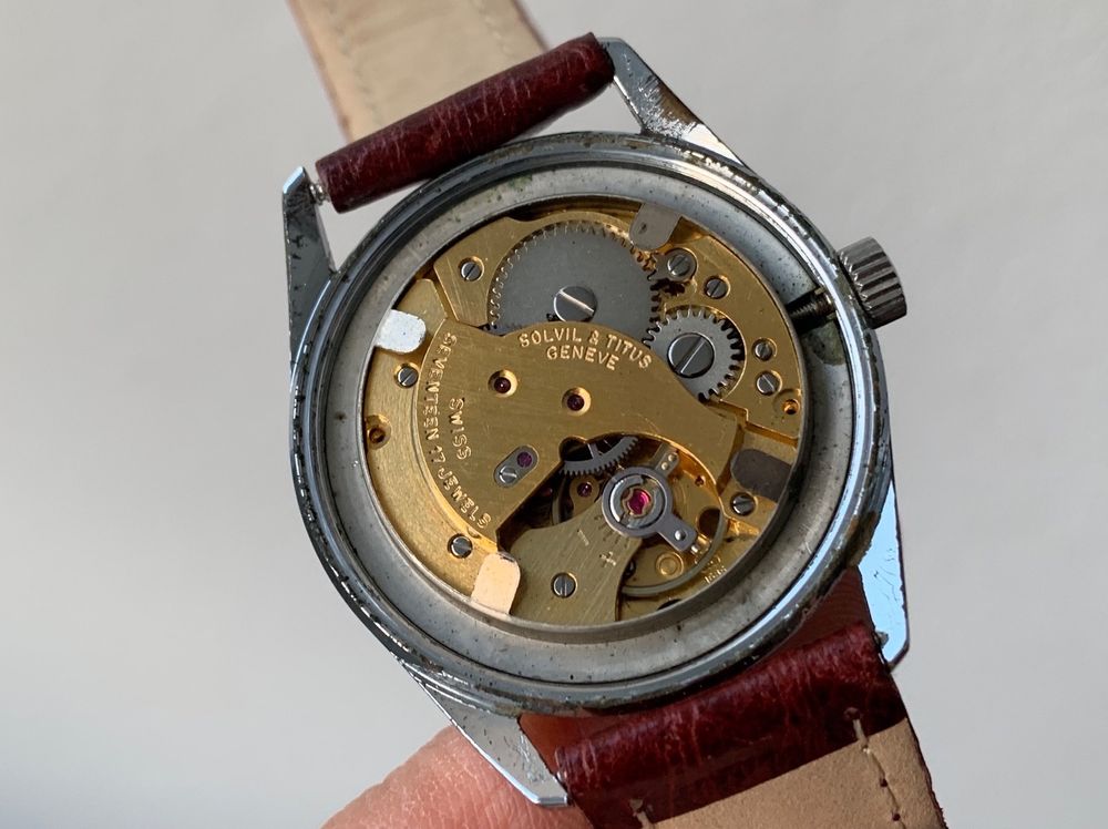 Montre mécanique homme Helen vintage non testée