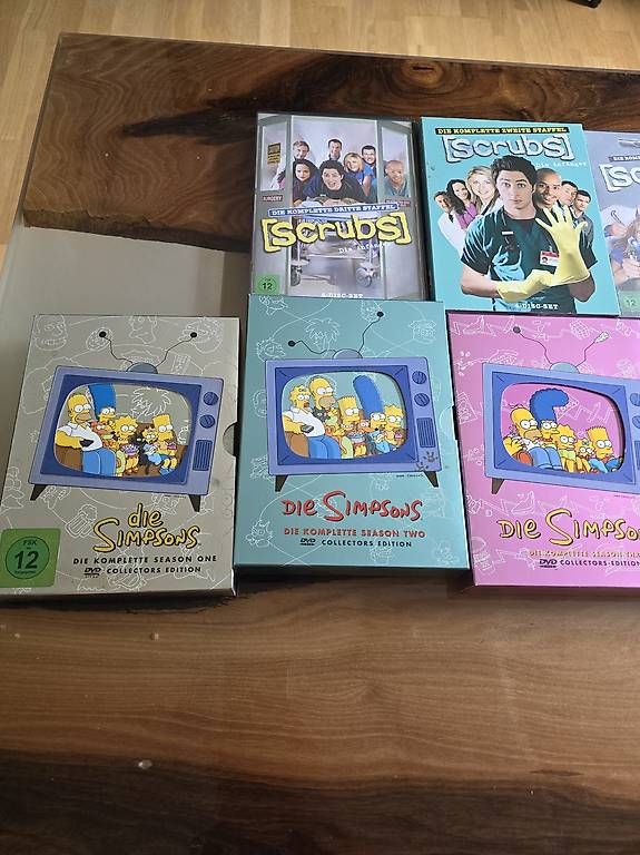 Alle DVDs: The Simpsons / Scrubs Serien Staffel – Gebraucht aus Turgi von daehler908 3
