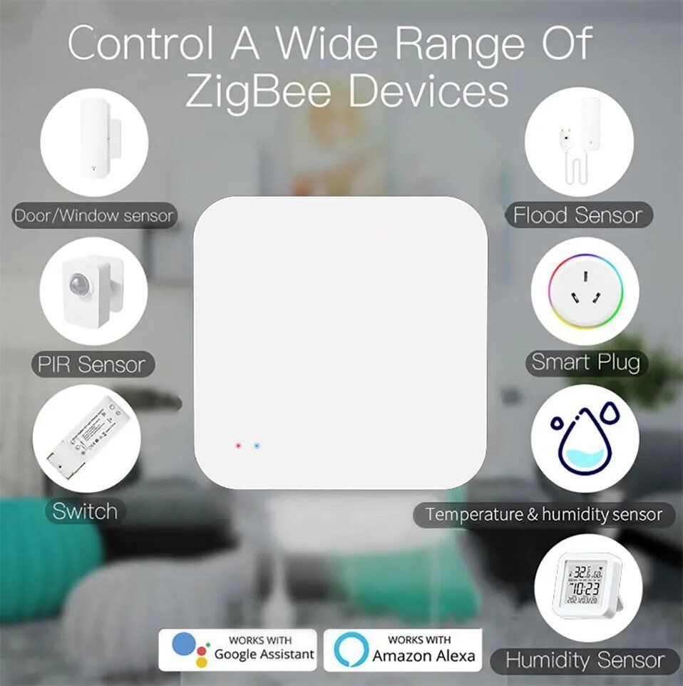 Interruttori: Tuya Multi-Mode-Wireless-Smart-Home-Gateway für Zigbee – Nuovo e nell'imballaggio originale da Genève venduto da Top-Trend 9