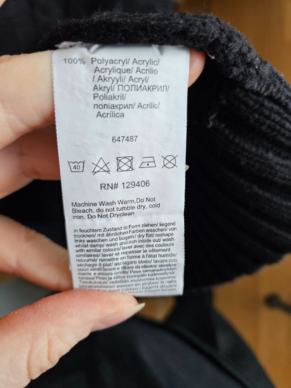 Pulls & Sweat-shirts: Strickpulli schwarz mit Rollkragen – D'occasion à Schaffhausen par sabrina915 5