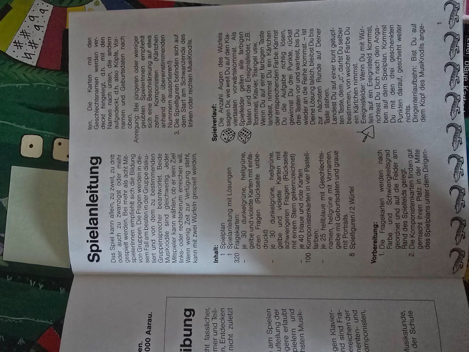 Bücher: Musikrodil (Spiel) – Neu (gemäss Beschreibung) aus Klingnau von GiiNii95 3
