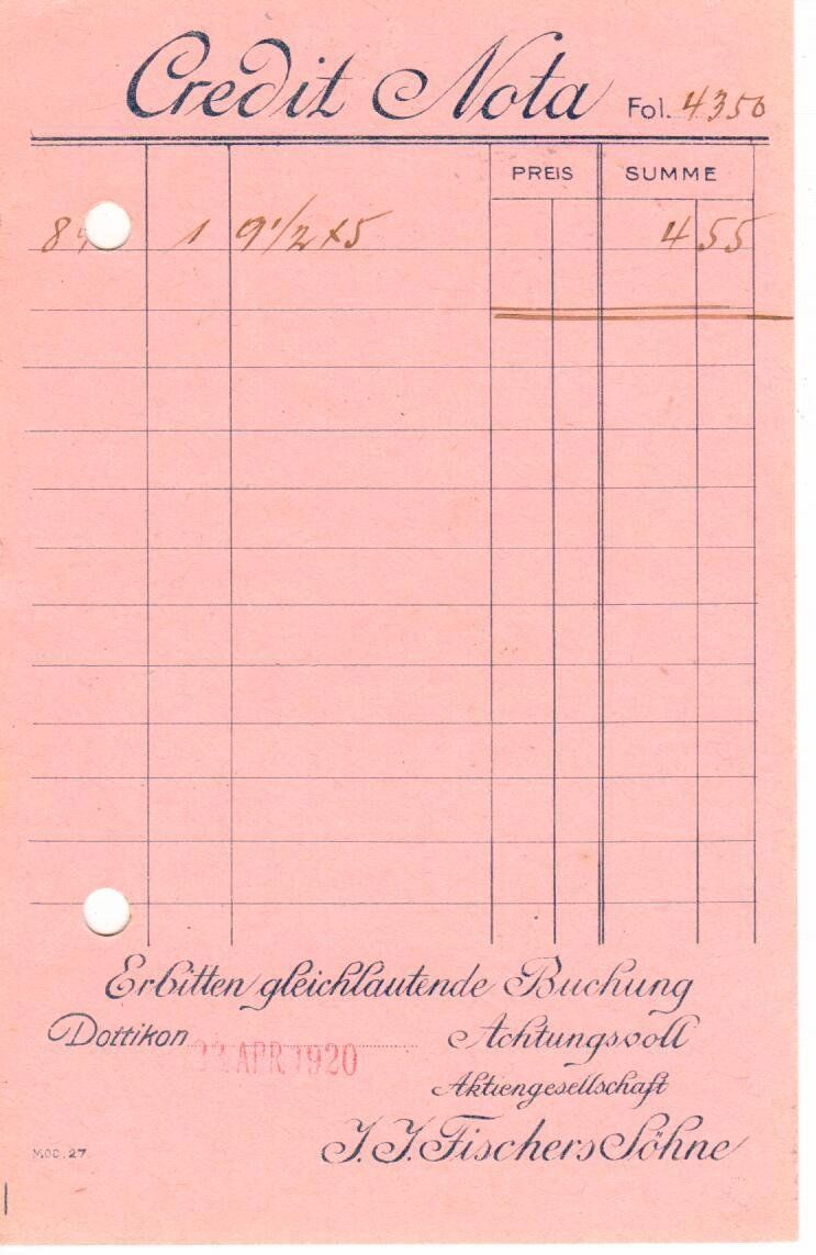 Tutti i francobolli: Postkarte - Perfin Dottikon 1920 – Usato da Wolhusen venduto da Curver9 1