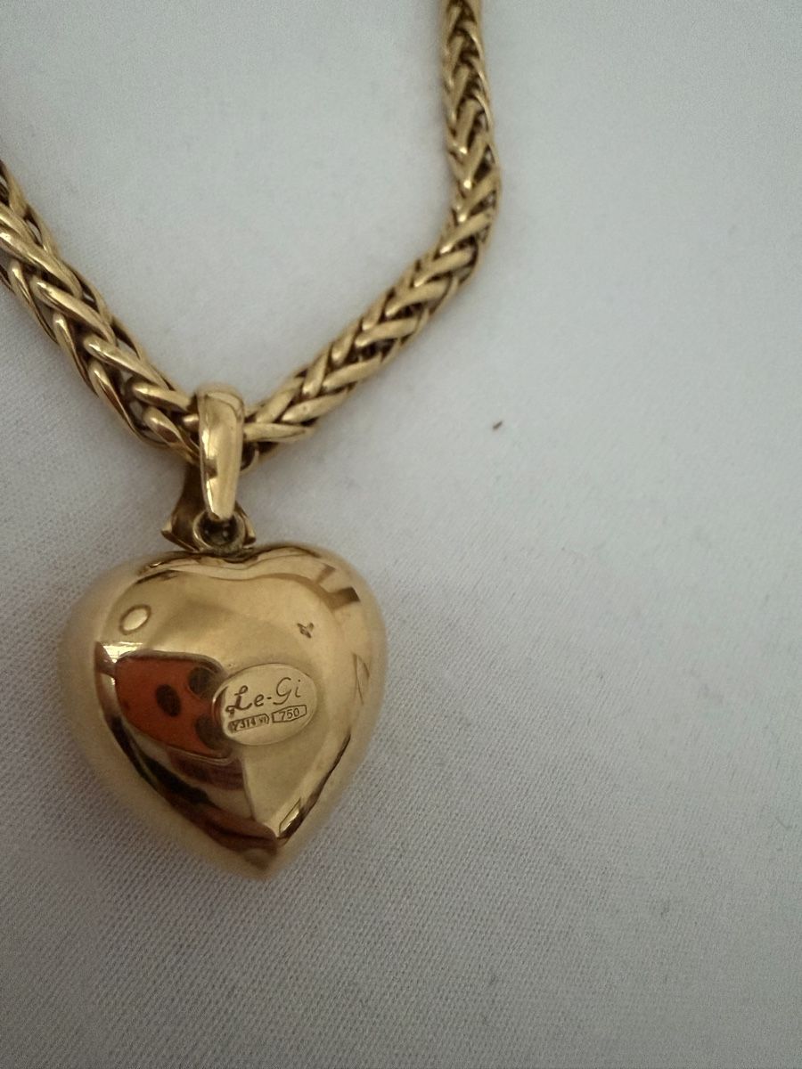 Autres bijoux: Echt Gold Collier mit Anhänger  – D'occasion à Allschwil par Figidindia 1