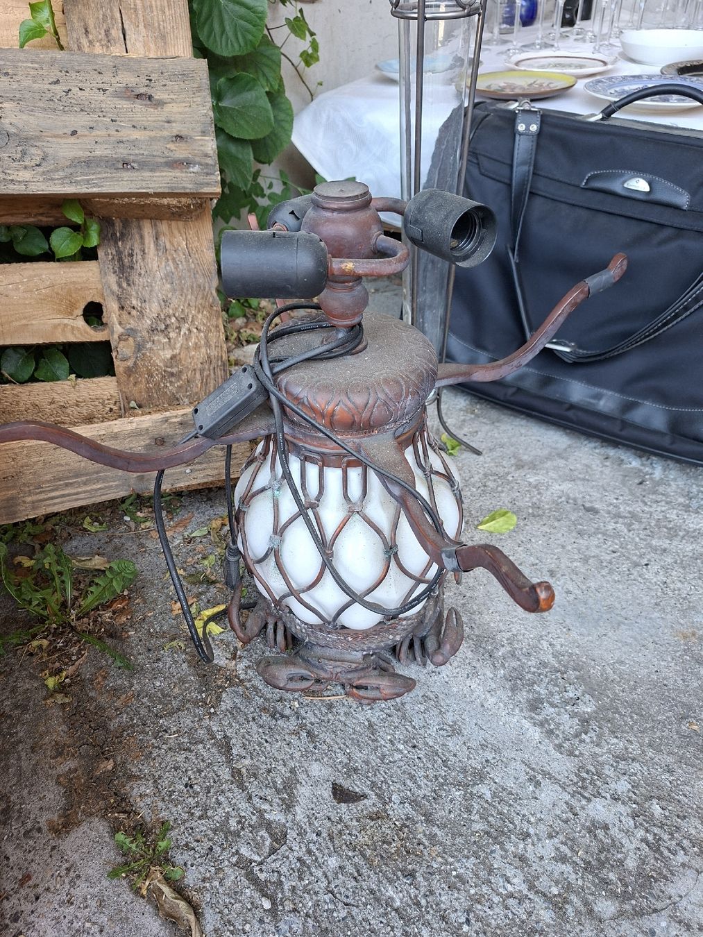 Lampen: Antike Lampe – Gebraucht aus Morschach von stoos65 1