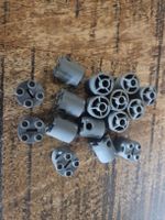 lego 30361a lot de 15 pièces Dark Bluish Gray Brick, Round