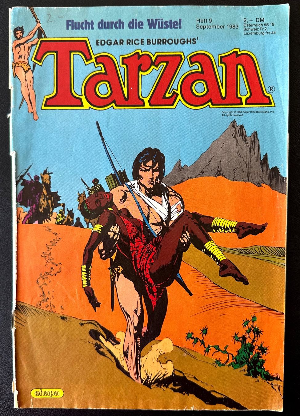 Comics: Tarzan Heft Nr. 9 1983 – Gebraucht aus Seltisberg von quadartswiss