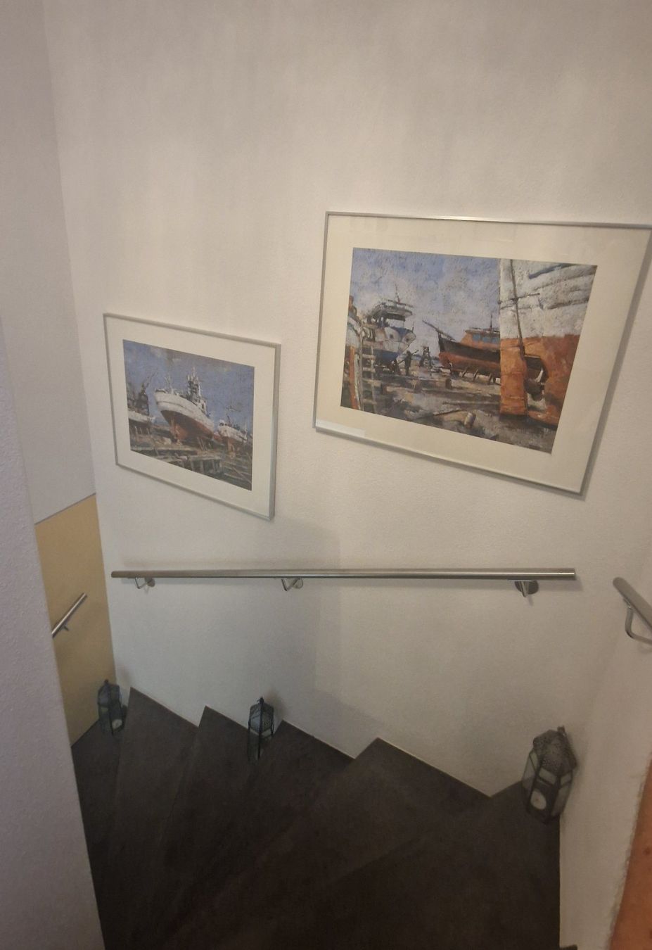 Gemälde: Schiffswerft Gemälde – Gebraucht aus Luzern von mllu 5