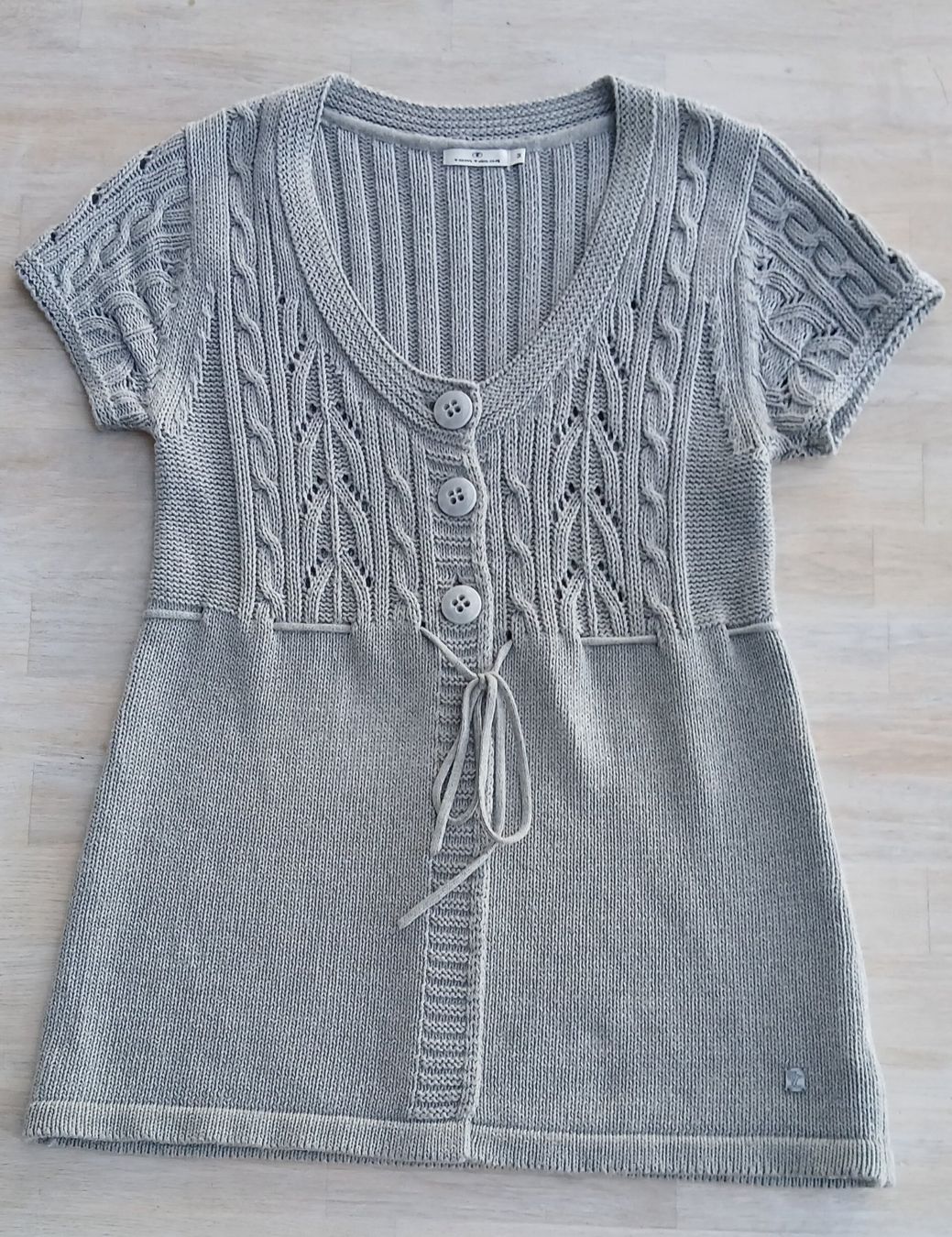 Tom Tailor Pullover & Sweatshirts: Damen Strickweste Tom Tailor grau Grösse S – Gebraucht aus Winterthur von ste_6ggl 2