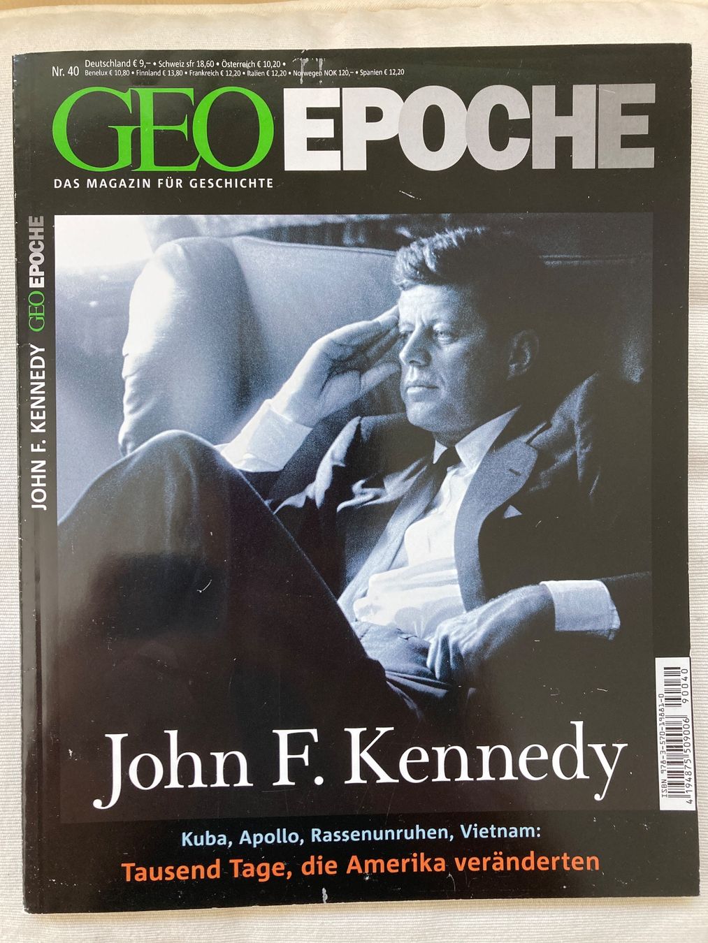 Zeitschriften & Magazine: Geo Epoche, John F. Kennedy – Gebraucht aus Baden von Yoyo1