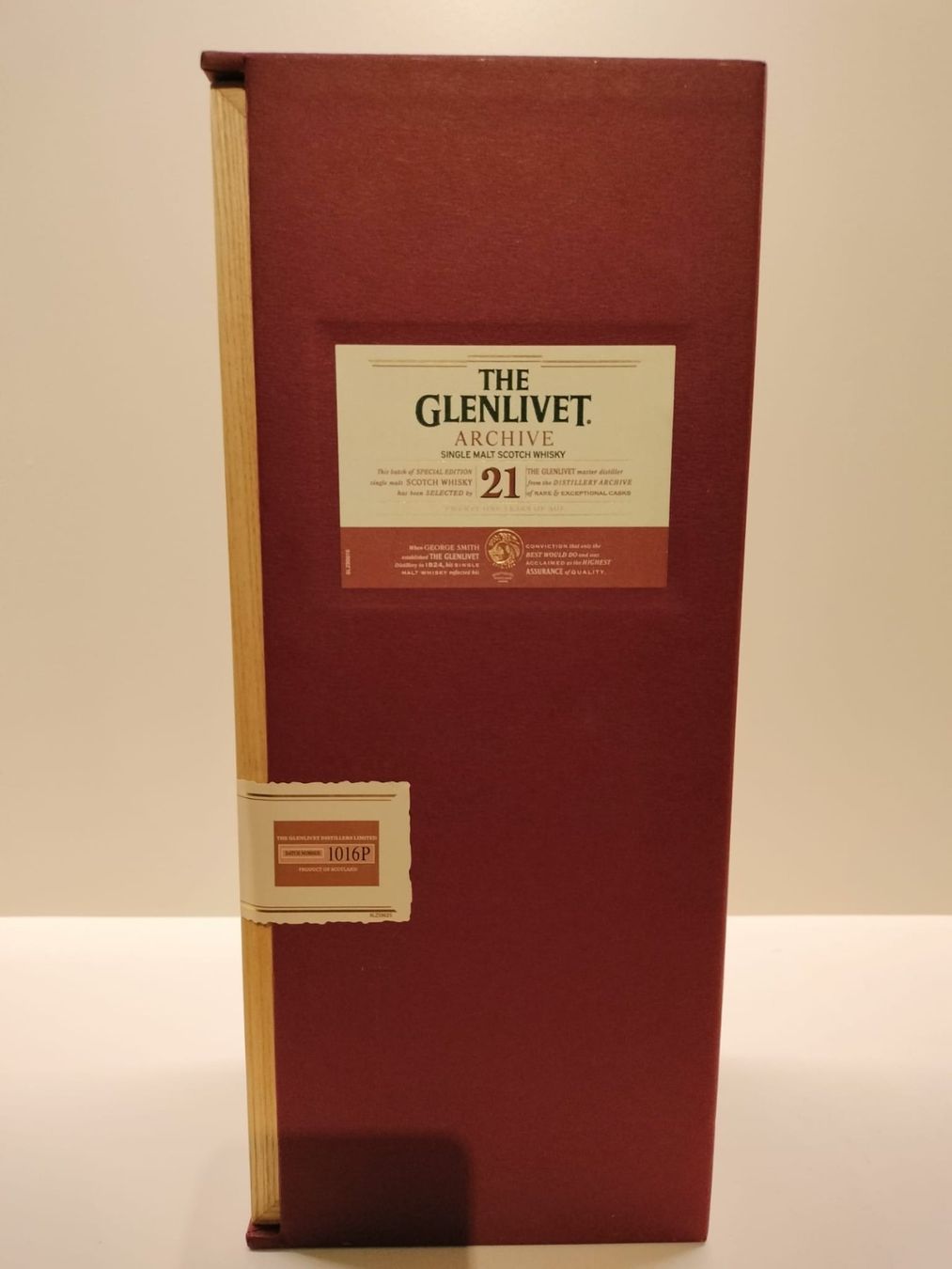 Glenlivet Bevande alcoliche: The Glenlivet 21 Jahre – Nuovo e nell'imballaggio originale da Winterthur venduto da MacSmith
