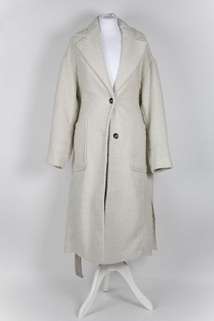 PULL&BEAR Damenmantel, beige, Grösse S