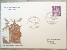 TR66 Enveloppe + Timbre Suisse 1976