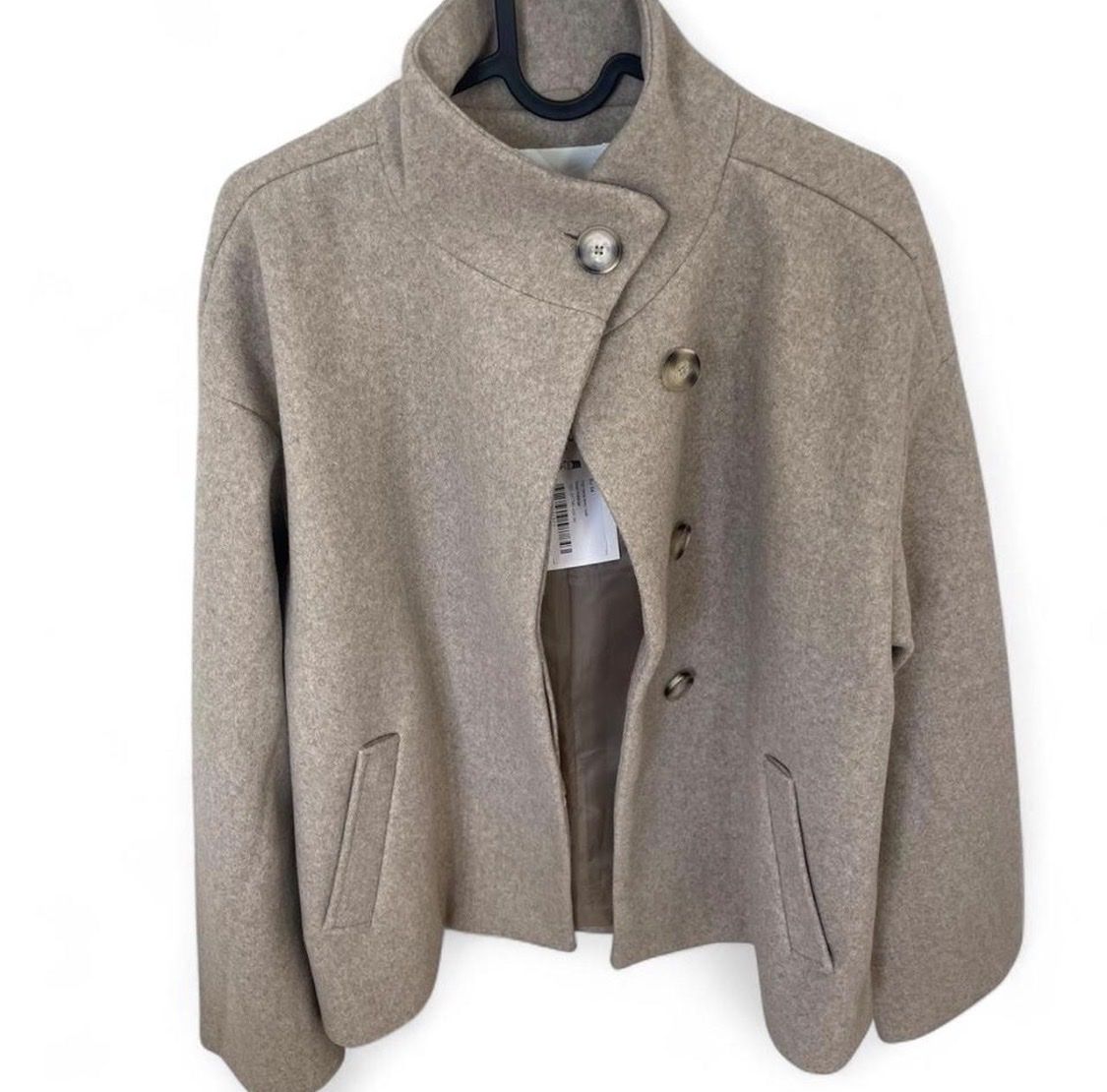 Na-kd Cappotti: NAKD High neck coat – Nuovo e nell'imballaggio originale da St. Gallen venduto da notzoe
