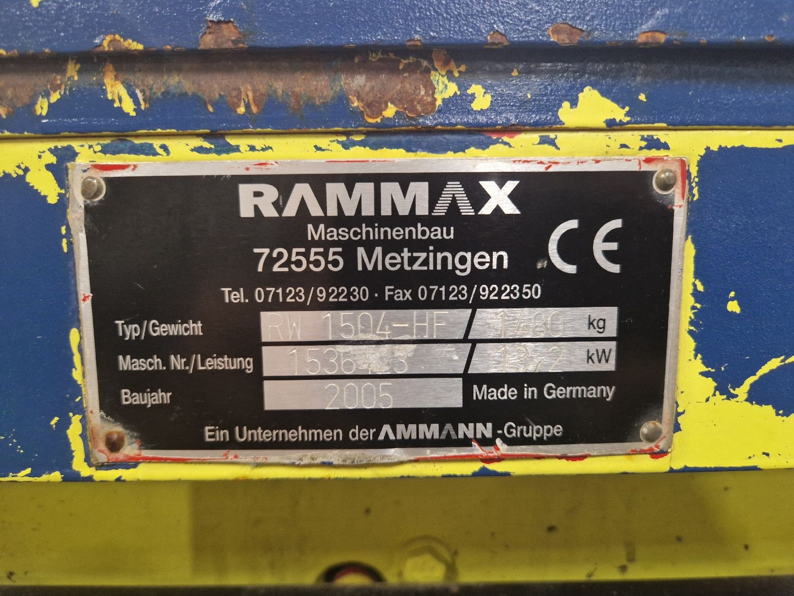 Rammax Alle Maschinen: Rammax Verdichter Bodenwalze – Gebraucht aus Alpnach Dorf von Dawora62 5