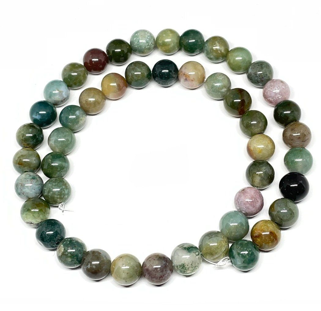 Catenine: Natürliche Indische Achat Perlen - 8mm – Nuovo (secondo la descrizione) da Thun venduto da Creative-Art-Tess