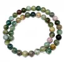 Natürliche Indische Achat Perlen - 8mm