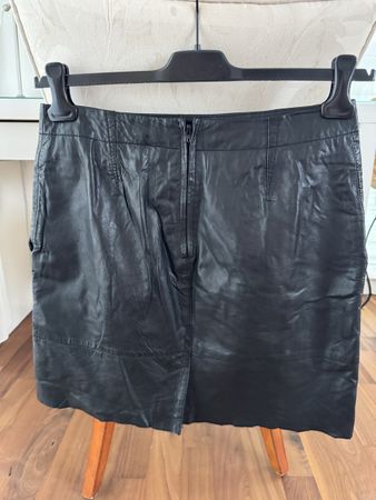 Echtleder Minirock, Gr. 38 - prefect für den Herbst!
