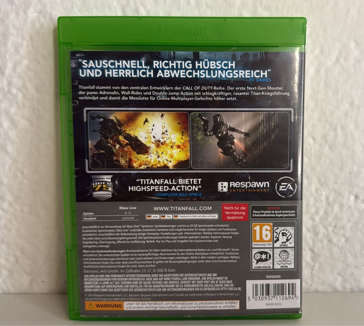 Microsoft Giochi: Titanfall - Xbox One Game - Excellent Condition - Shooter – Usato da Ehrendingen venduto da bubulence 1