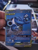 Pokemon Karte Blastoise & Piplup GX Tag Team 214/236 2019