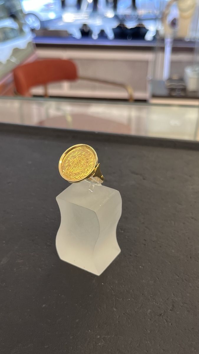 Bagues: 14 Karat Gold Ring – D'occasion à Frauenfeld par BijouterieRhyhof
